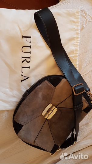 Сумка женская замшевая Furla