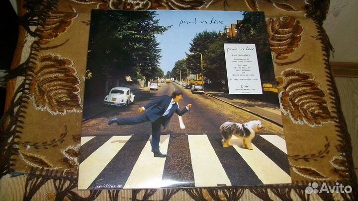 2LP Paul McCartney Paul is live (новый )