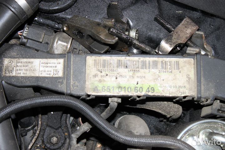 Двигатели OM 651 в разбор