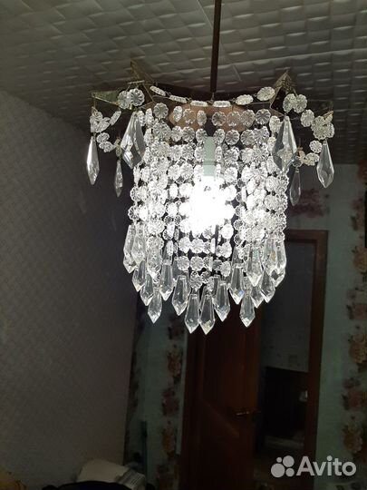 Хрустальная люстра СССР