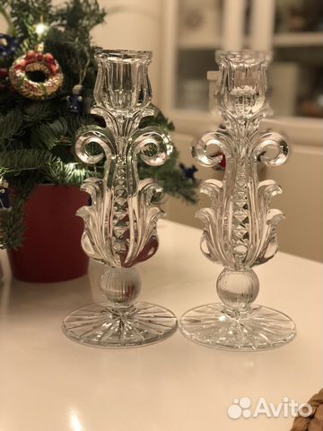 Подсвечник хрустальный СССР
