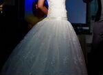 Свадебное платье кружевное, айвори