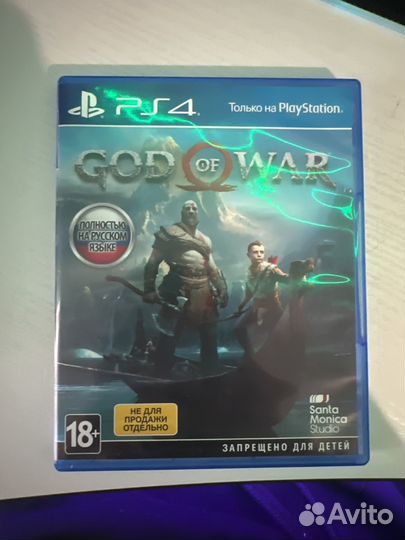 God of war ps4 диск