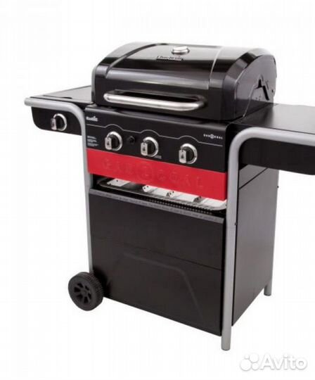 Gas Grill Char-Broil Hybrid New Gas & Coal