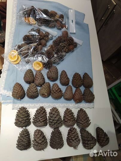 Шишки, Наборы для творчества ассорти новый год