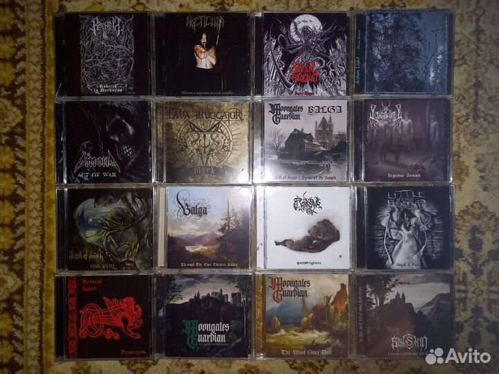CD-диски (Русский метал, альтернатива) новые и б/у