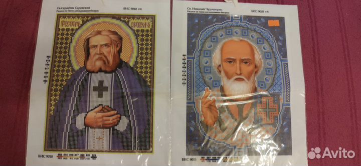 Рисунок на ткани для вышивания