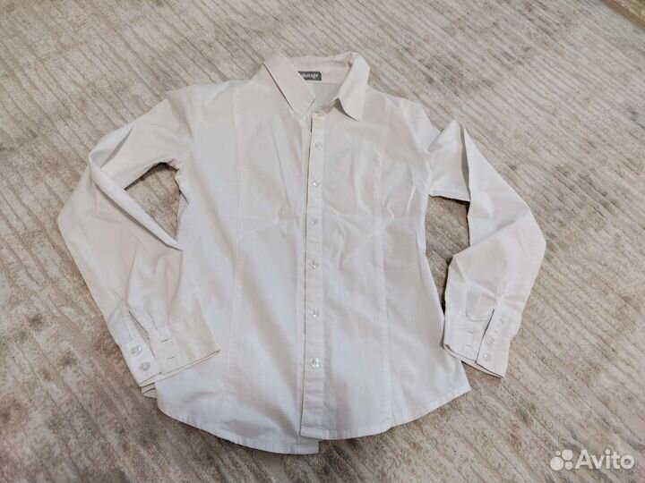 Рубашка х/б 152-158 школьная