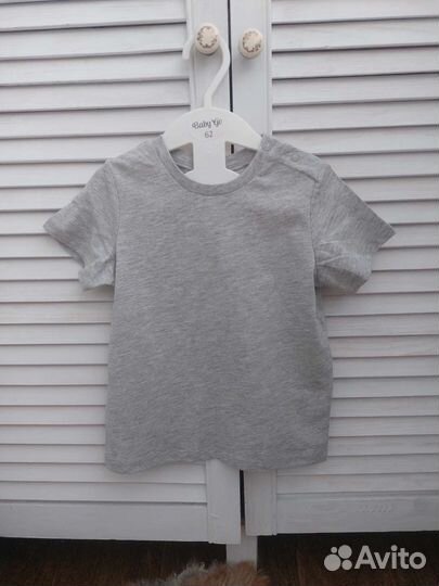 Футболка hm для мальчика 86 размер