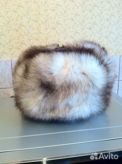 Шапка песцовая новая 57размер