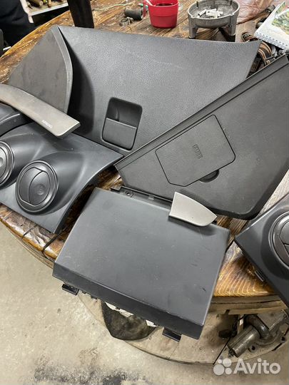 Пластик на шевроле Авео т250