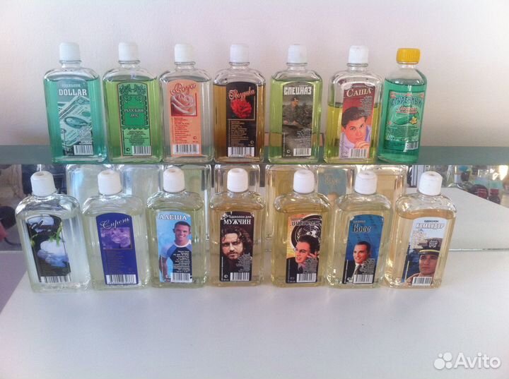 Одеколоны. душистая вода. лосьоны