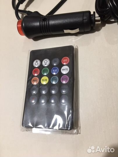 Подсветка салона авто с П.У. под музыку RGB