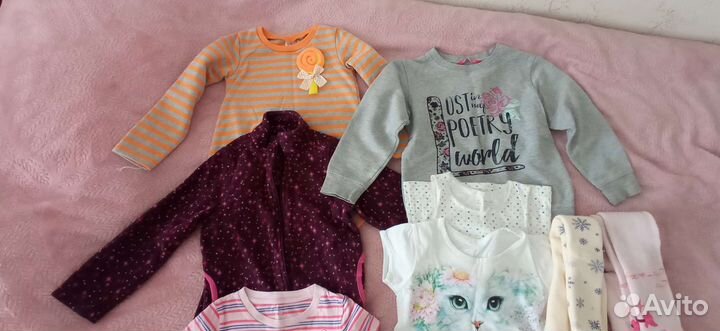 Вещи пакетом для девочки 104-110