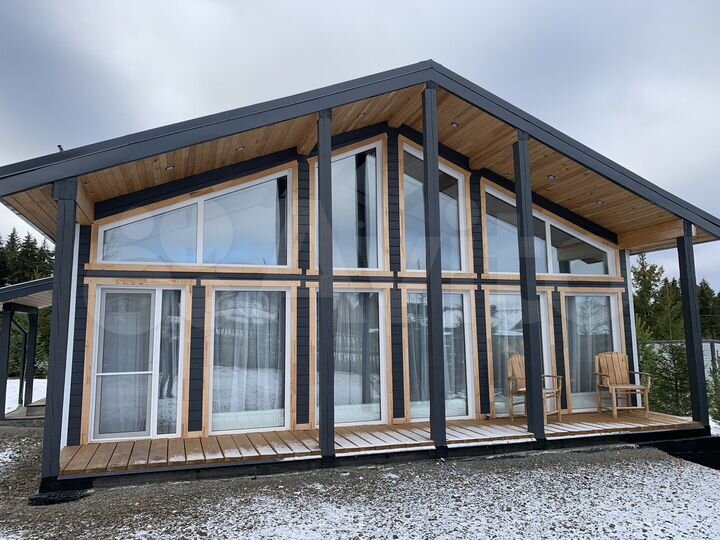 Коттедж 85 м² на участке 18 сот.