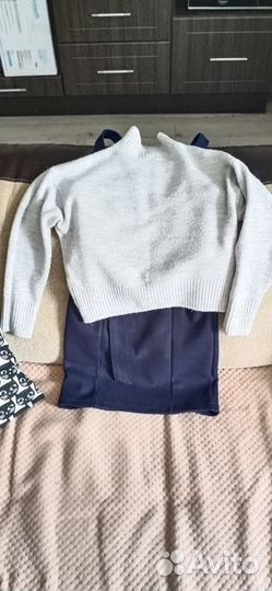 Вещи пакетом на девочку 134р