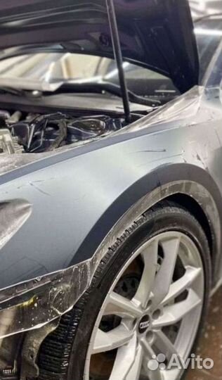 Оклейка авто защитной пленкой