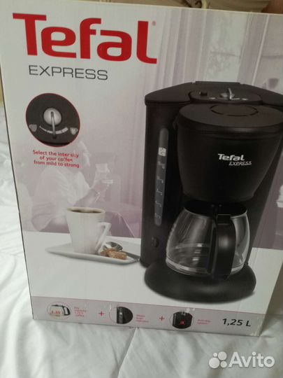 Кофеварка капельная tefal