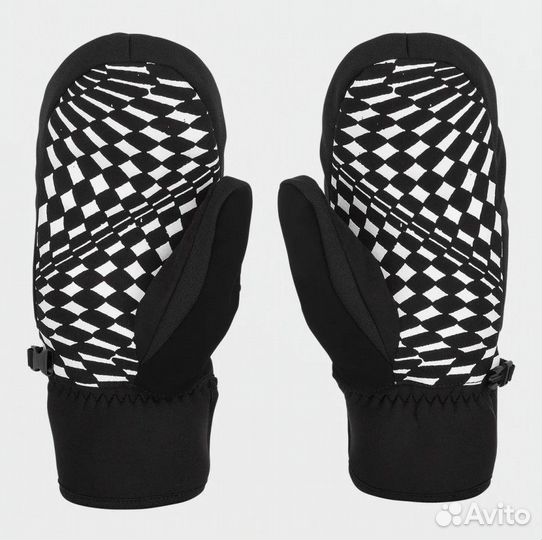 L) варежки М volcom V.CO nyle mitt ART