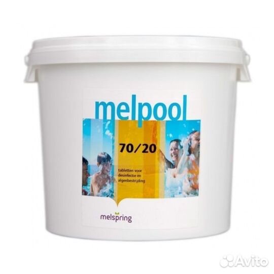 Гипохлорит кальция Melpool N.X 70/20 в таблетках