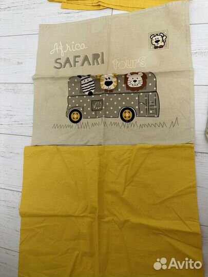 Постельное белье в детскую кроватку