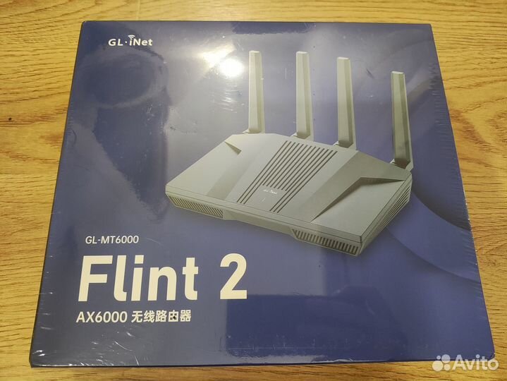 GL.iNet Flint 2 GL-MT6000 Wi-Fi 6 AX6000