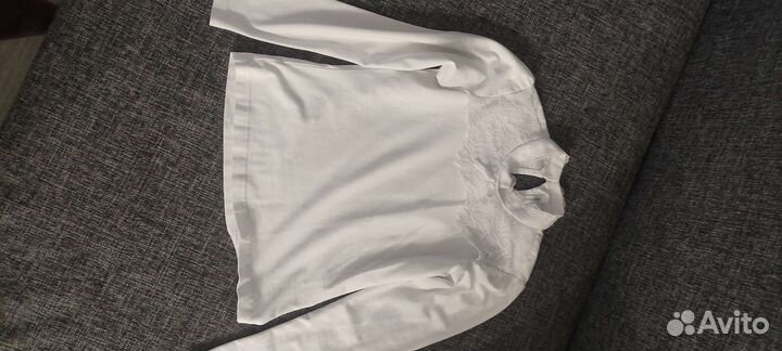 Блузка для девочки в школу