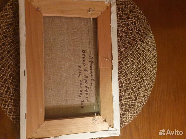 Картина маслом на холсте Морской пейзаж