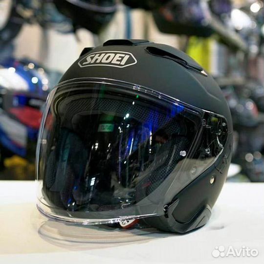 Мотошлем shoei J-Cruise II candy черный матов,XL
