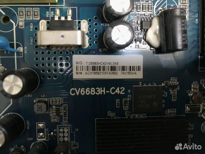 Телевизор Haier 42 Smart TV HX (По запчастям)