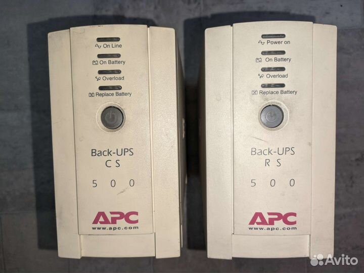 Ибп APC 500VA (BK500-RS)