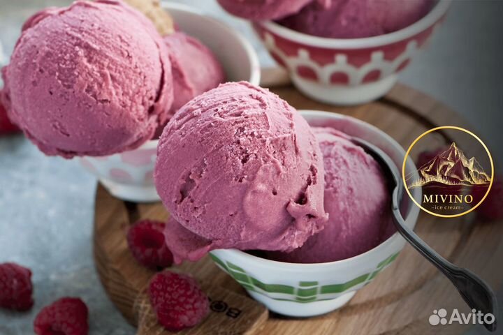 Продажа крафтового мороженого 