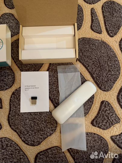 Пульт аэромышь Rii mini с USB передатчиком