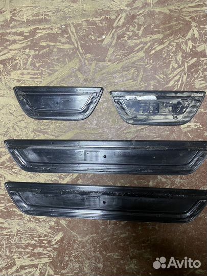 Накладки порогов внутренние M-tech BMW X3 F25