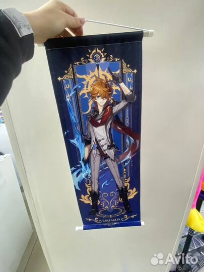 Плакат Genshin Tartaglia