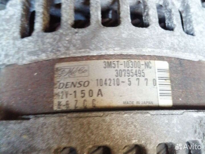 Генератор на вольво s 40,c 30 2.0