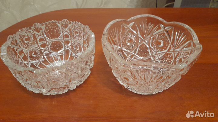 Ваза хрустальная