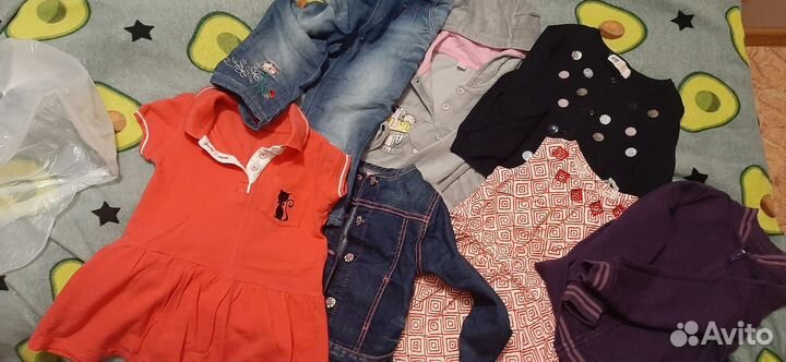 Вещи пакетом на девочку 1 год