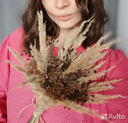 Букет из сухоцветов. Интерьер. Декор. Подарок