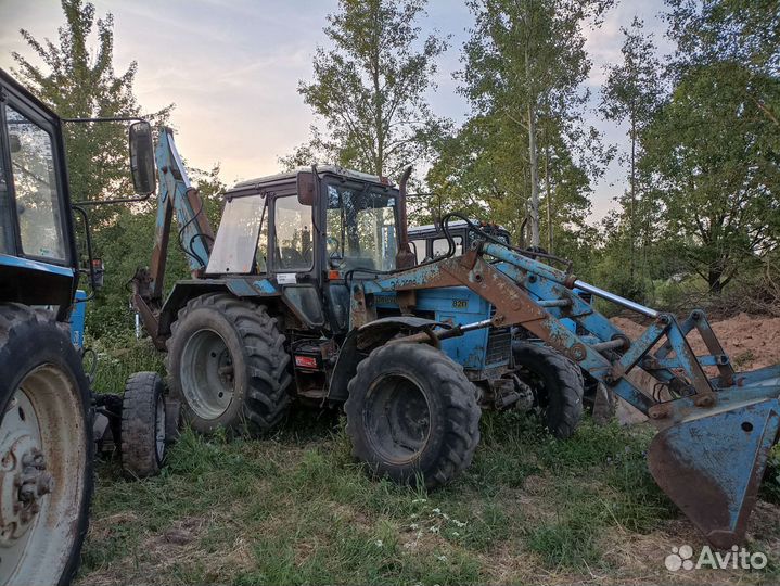 Разбор трактора мтз 82П эксковатор