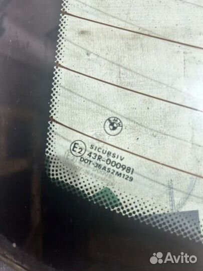 Стекло заднее Bmw 7 E38 4.4 1994-2001