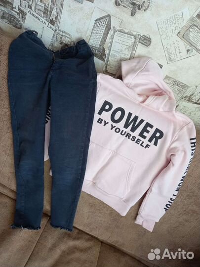 Продам пакет вещей на девочку 128-146