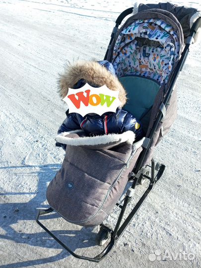 Коляска санки