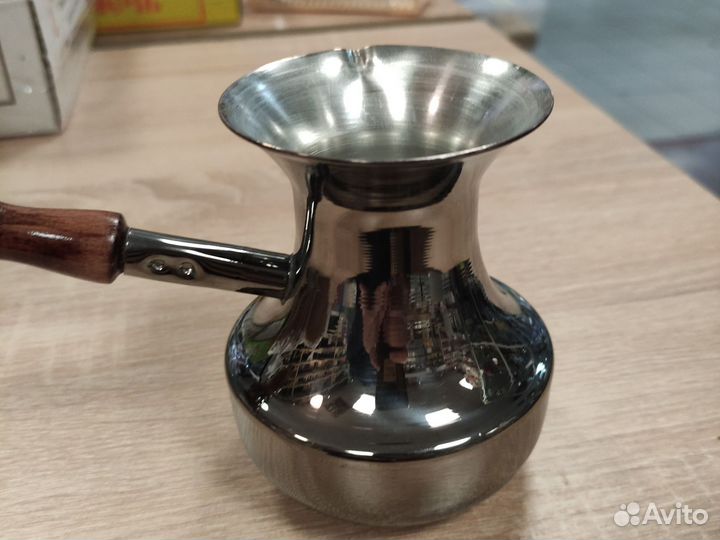 Турка для кофе медная
