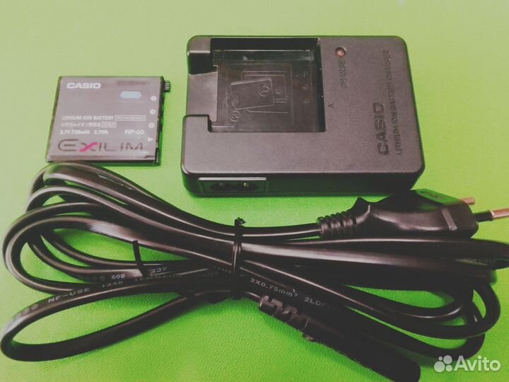 Зарядное устройство Casio Exilim + Аккумулятор