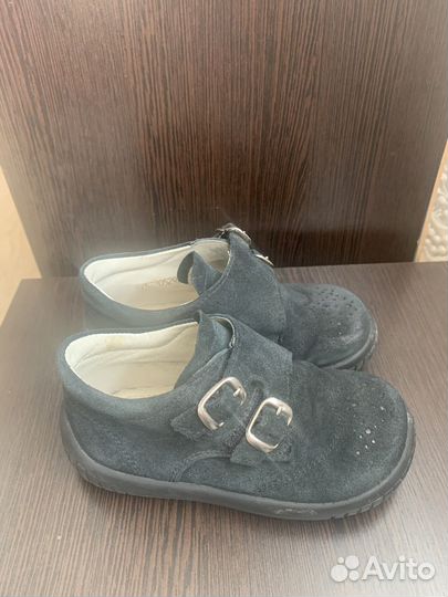 Детские ботинки для девочки чёрные