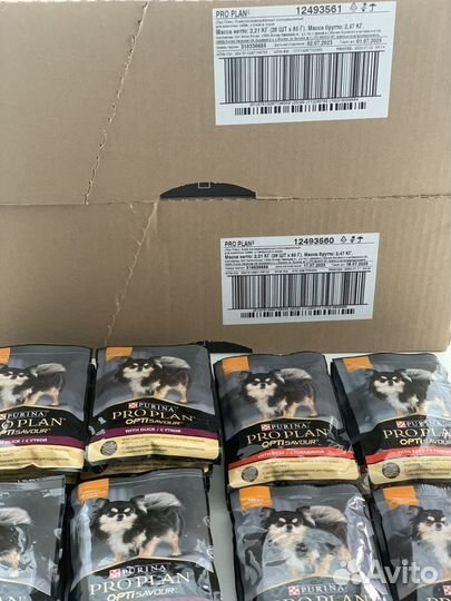 Влажный корм для собак Pro Plan мелких пород 72шт