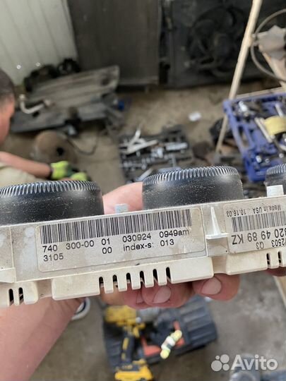 Блок управления климатом мл w163 рестайлинг