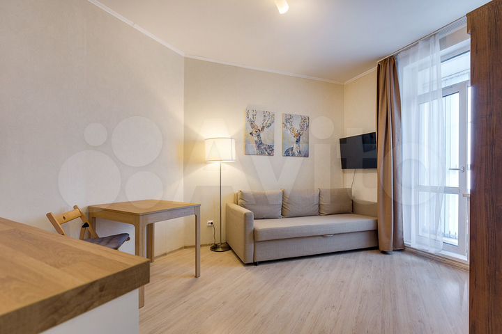 Квартира-студия, 21,6 м², 4/12 эт.