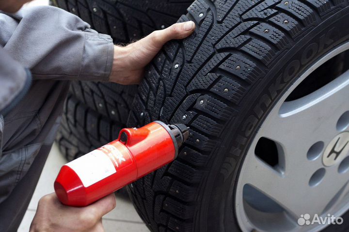 Дошиповка шин